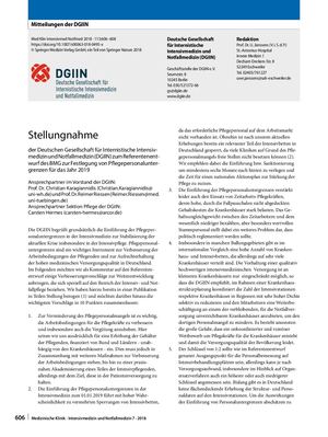 12 Mitteilungen Der DGIIN