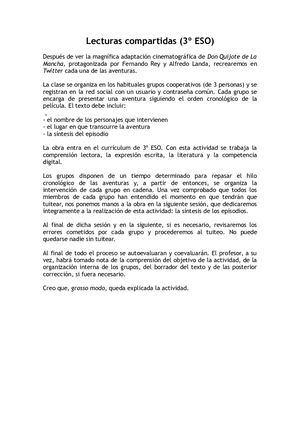 Lecturas Compartidas