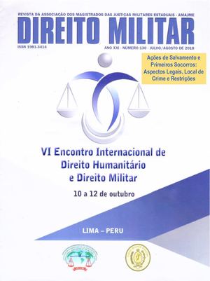 Revista Direito Militar Salvamento Ten Cel Humberto Leão