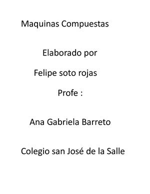 Maquinas Compuestas Pipe
