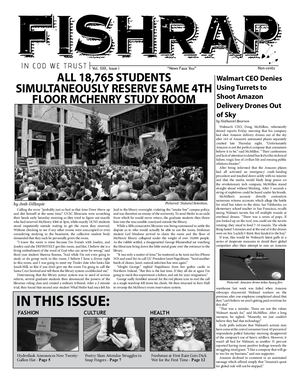 Fish Rap Live! 30.1 October 2018 [ALL 18,765 STUDENTS SIMULTANEOUSLY RESERVE SAME 4TH FLOOR MCHENRY STUDY ROOM]