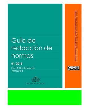 Guía Redacción De Normas