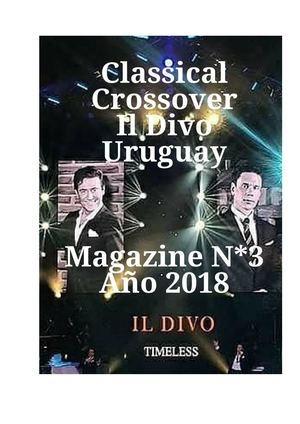 Classical Crossover Il Divo Uruguay N* 3 Año 2018