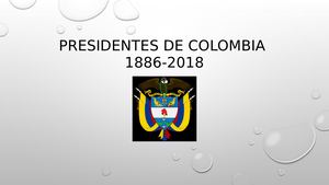 Presidentes De Colombia