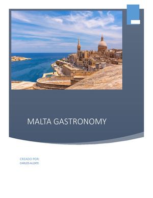 Malta Gastronomy (1)