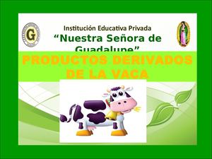 03 Productos Derivados De La Vaca