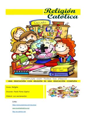 Modulo Los Sacramentos Secundaria