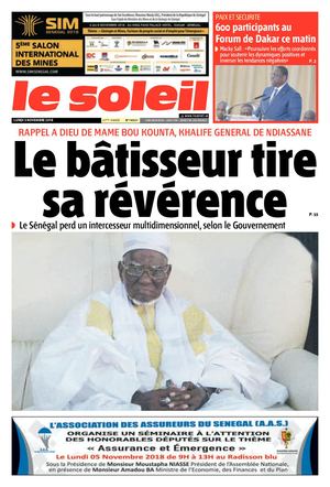 Edition Du 5 Novembre 2018