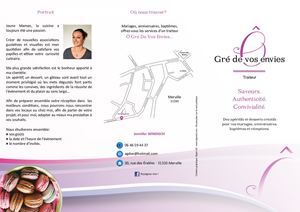 Dépliant Ô Gré De Vos Envies Web
