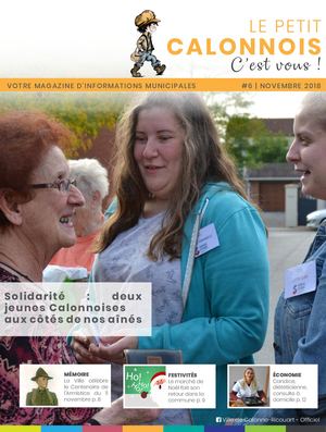 Le Petit Calonnois, c'est vous ! Numéro 6 - Novembre 2018