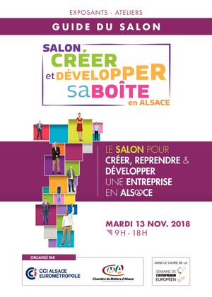 Salon créer et développer sa boîte 2018