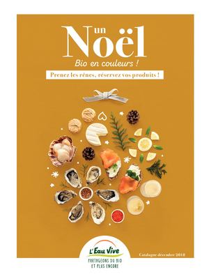Catalogue festif - Décembre 2018