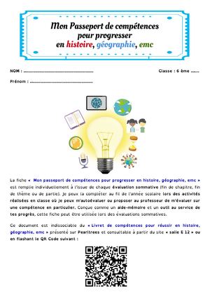 Passeport De Compétences Cycle 3 201819