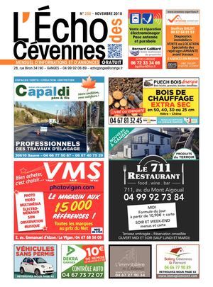 L'echo Des Cevennes 250 Nov 2018