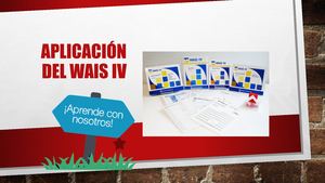 Cartilla Aplicación Del Wais Iv 2