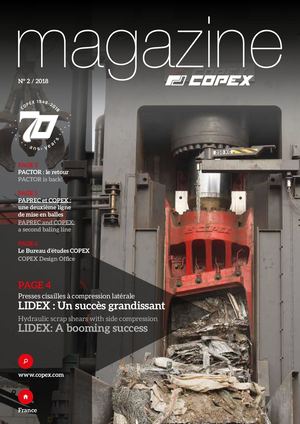 Magazine Copex N°2 / 2018 / version française