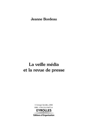Pourquoi faire une revue de presse ? - Pages 1 à 11