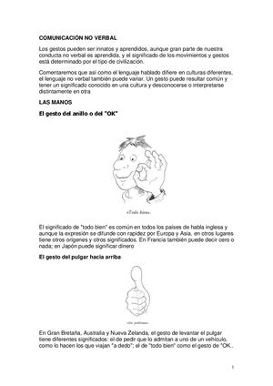Comunicacion No Verbal
