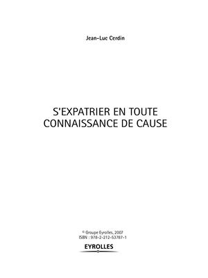 Chapitre 1 - Ancres de carrière : larguez les amarres ! - Pages 7 à 17