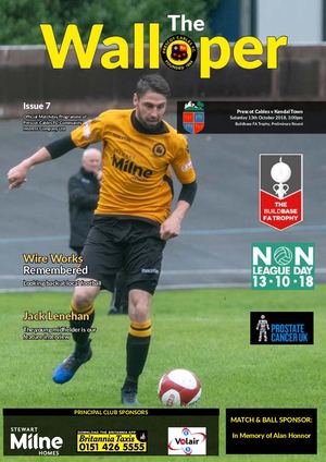 Prescot Cables v Kendal Town, 13/10/18