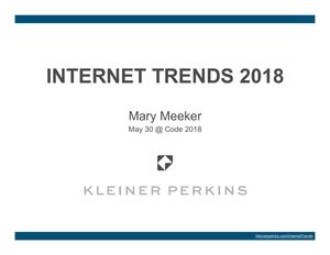 Internet Trends Report 2018