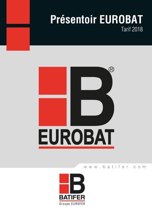 Tarif Présentoirs Eurobat 2018