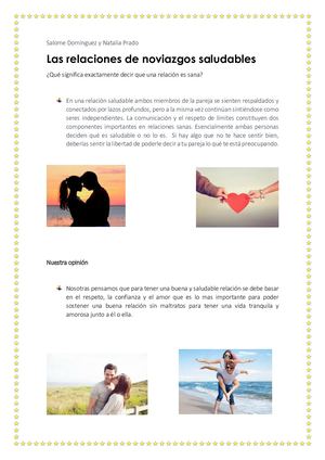 Salome Domínguez Y Natalia Prado