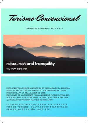 Turismo Convencional