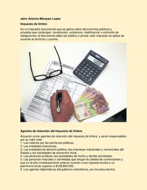 Impuestos Timbre Ica Y Predial