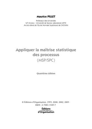 Table des matières