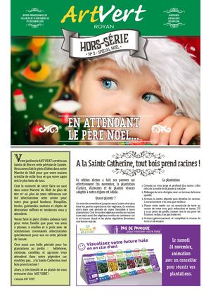 En attendant le Père Noël - Art Vert Royan
