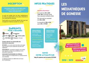 Présentation des médiathèques