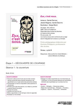 Eux Cest Nous Fiche Pedago Cycle Iii