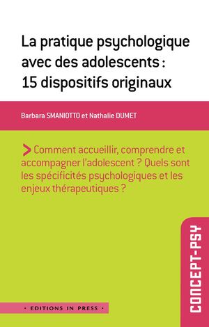 LA PRATIQUE PSYCHOLOGIQUE AVEC LES ADOLESCENTS