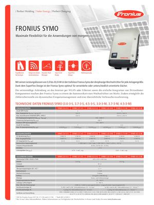 Se Ds Fronius Symo De