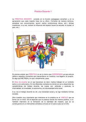 Práctica Docente 1