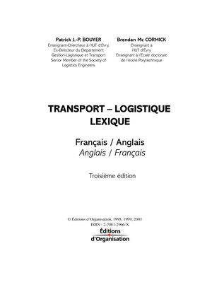 Sigles anglais - français