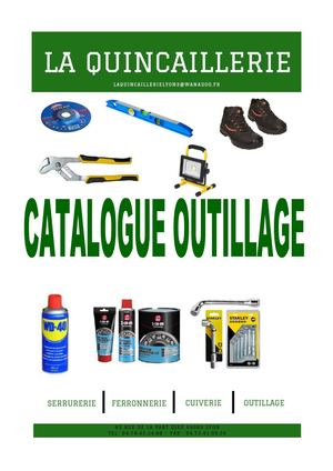 Catalogue Outillage