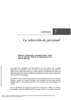 Administración De Personal Un Enfoque Hacia La Cal (Pg 125 140)