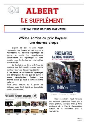 Albert Reporter 2018