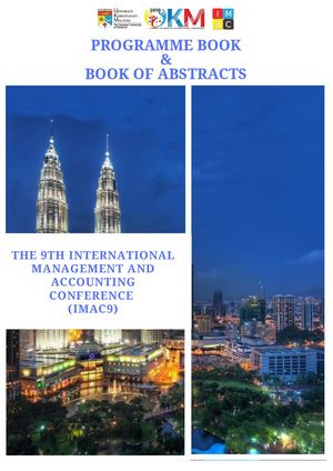 Program Book And Abstract Book (Complete)