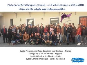 Présentation 2 Partenariat La Ville Erasmus 20162018