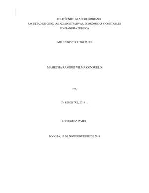 Ensayo Impuestos Territoriales