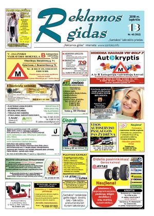 Reklamos Gidas 2018 11 13