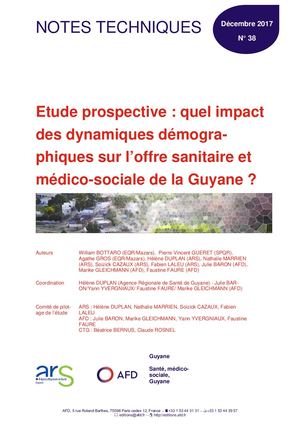 Quel impact des dynamiques démographiques sur l'offre sanitaire et médico-sociale de la Guyane