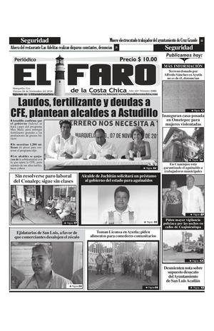 Viernes 9 de Noviembre del 2018