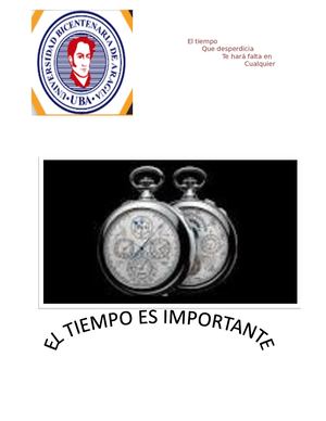 El Reloj Tiempo De Creatividad E Inventiva
