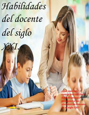 Revista Educativa (Habilidades del docente del siglo XXI)