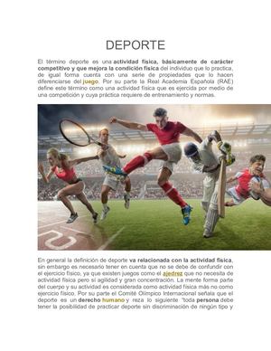 Deporte