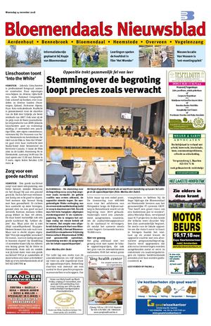 Bloemendaals Nieuwsblad 14-11-2018